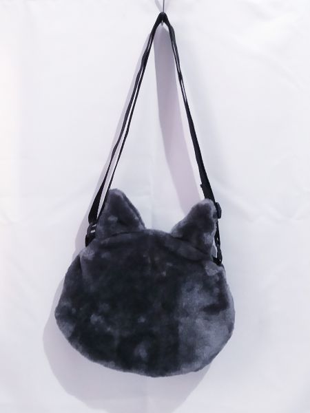 Bolsa Gatinho Cinza