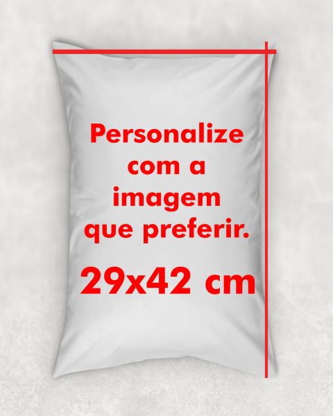 Almofada 29x42 cm Personalizada Vertical
