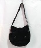 Bolsa Gatinho Preto Veludo