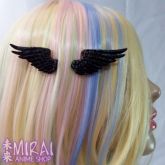 Presilha Asas de Anjo Preta