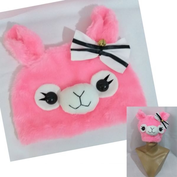 Touca Alpaca Rosa