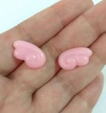 Brinco Mini Asa Fofinha Rosa