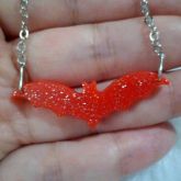 Colar Morceguinho Pastelgoth Vermelho