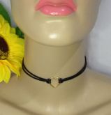 Choker Coraçãozinho PRATEADO