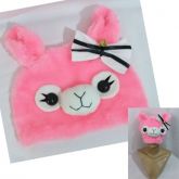 Touca Alpaca Rosa
