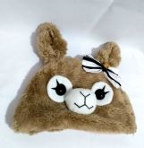 Touca Alpaca Café com Leite