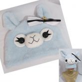 Touca Alpaca Azul Bebê